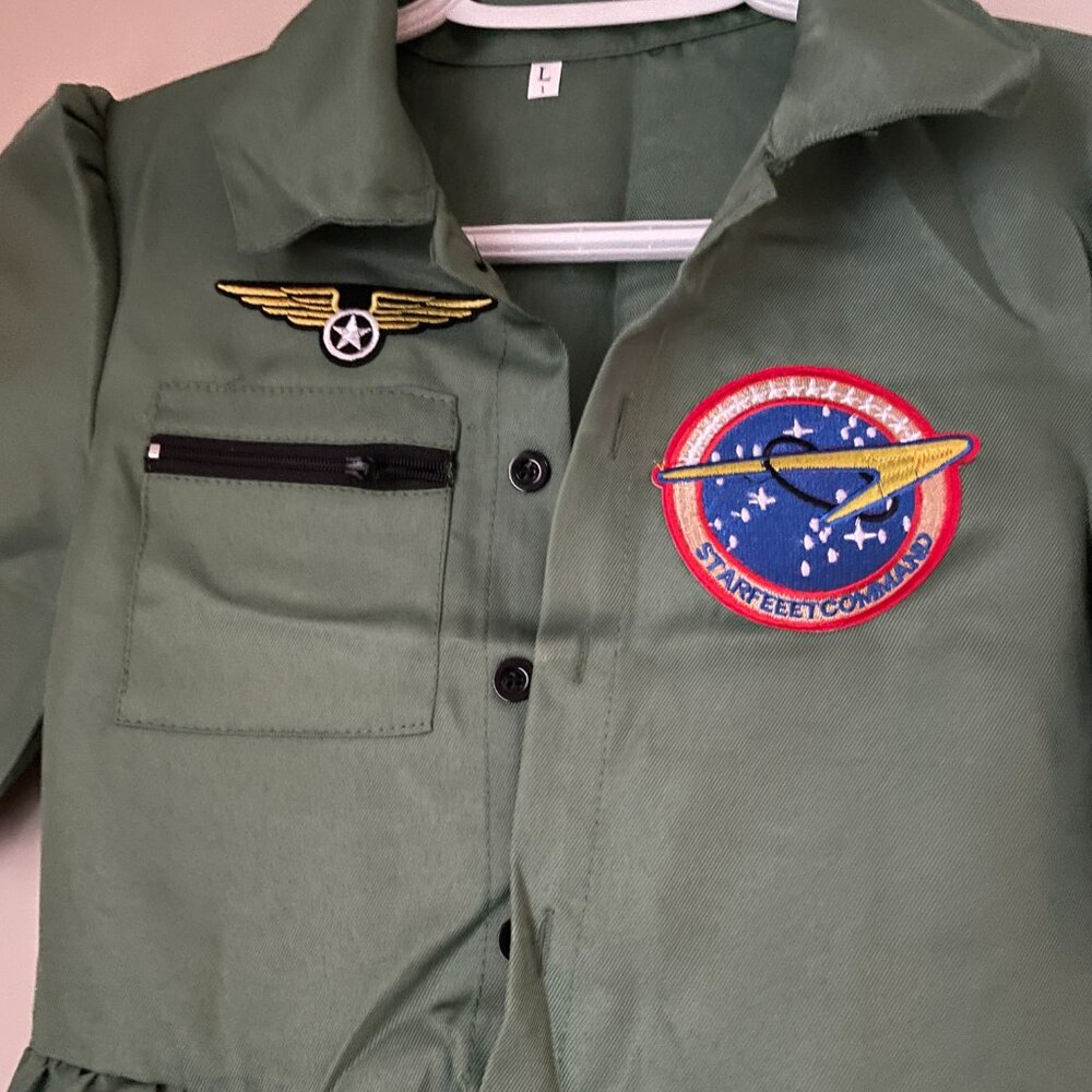 Pilot-Style Costume Dress - Picture 8 of 9